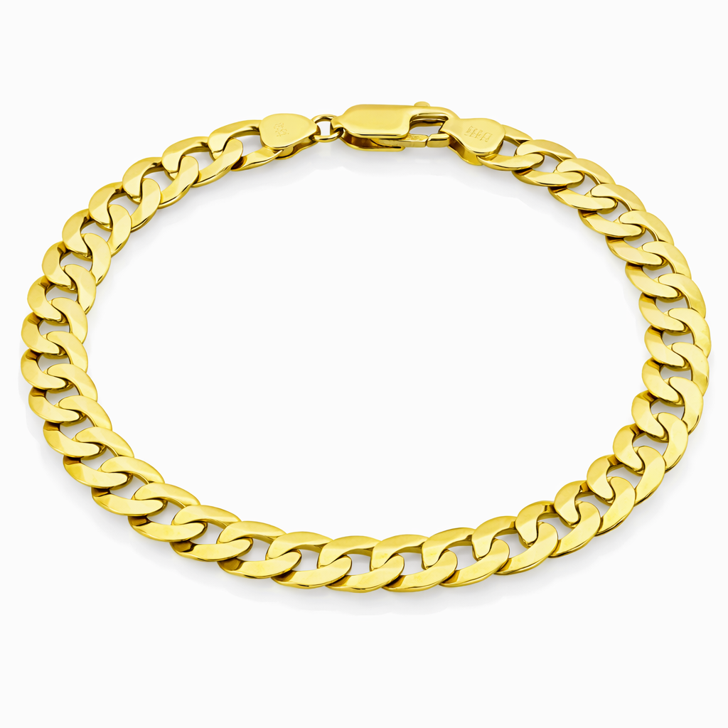10K Yellow Gold Cuban Link Bracelet