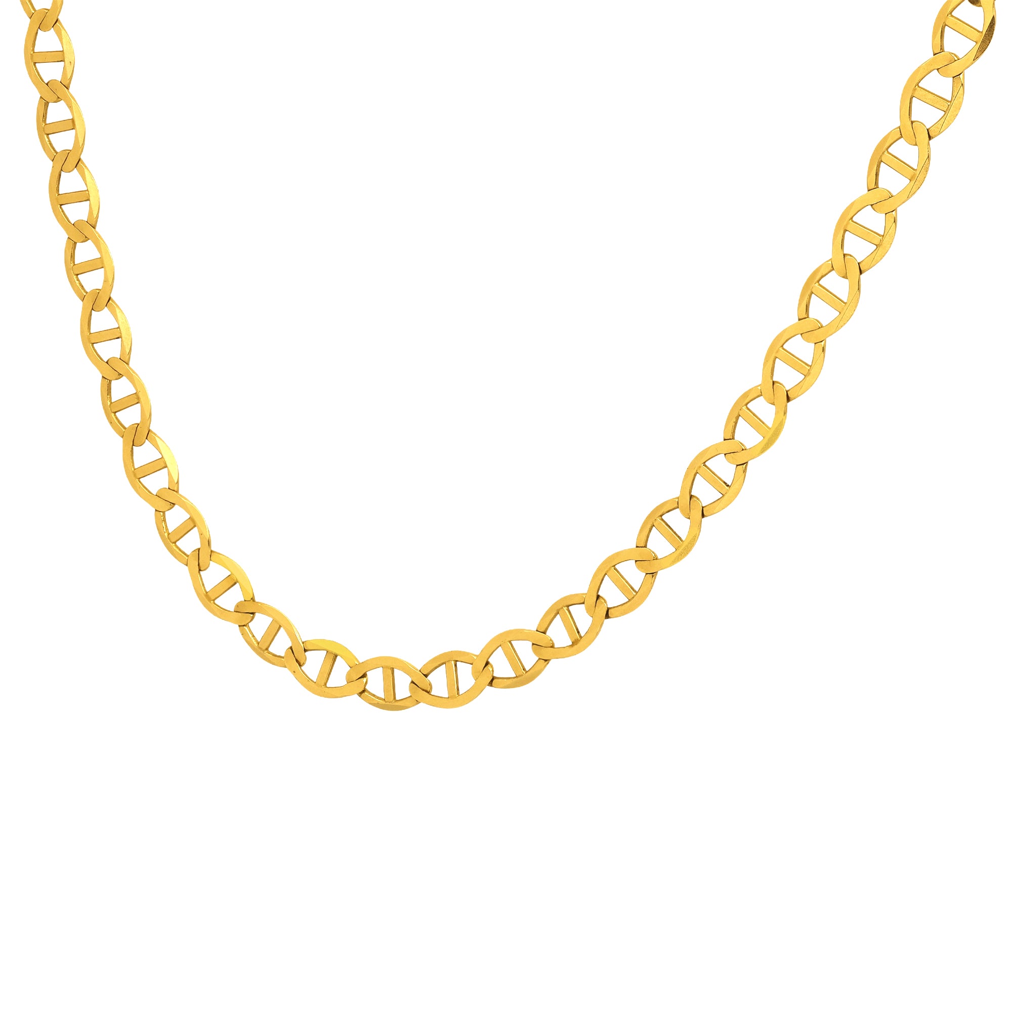 14K Yellow Gold Mariner Chain