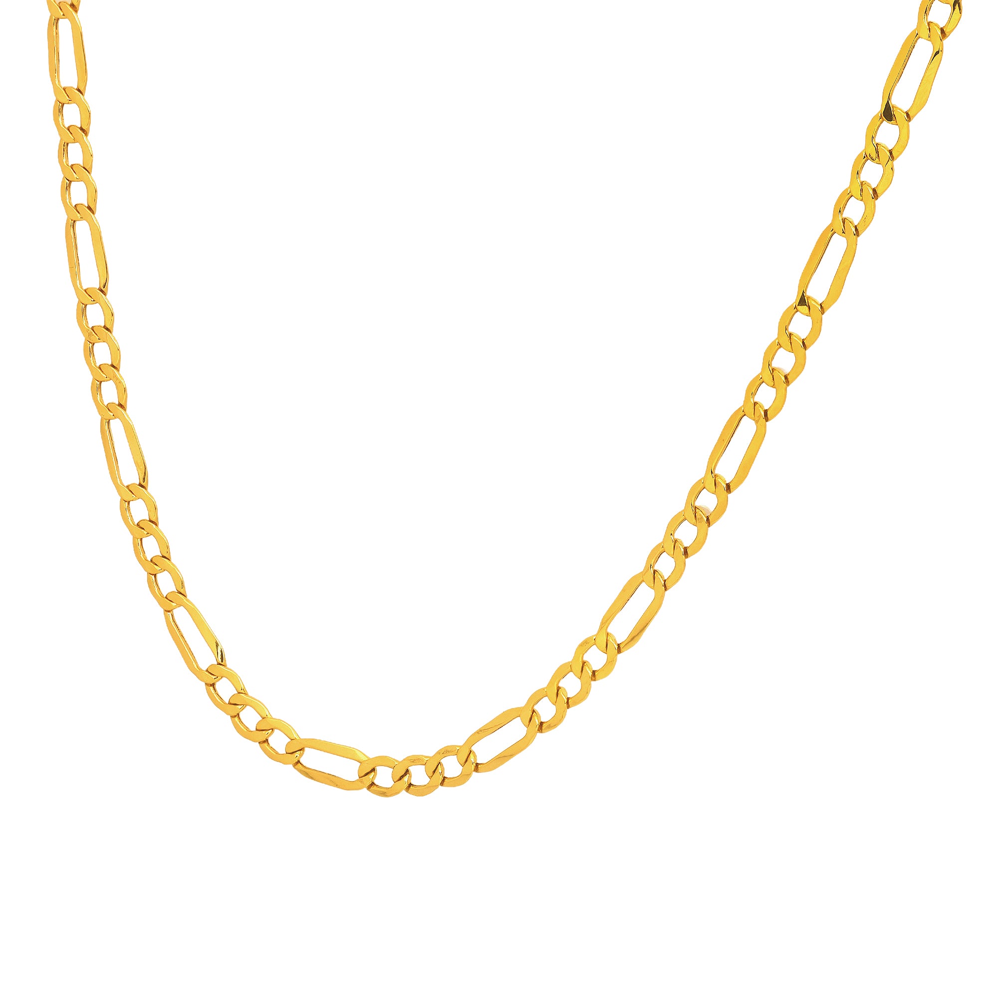 18K Yellow Gold Figaro Chain