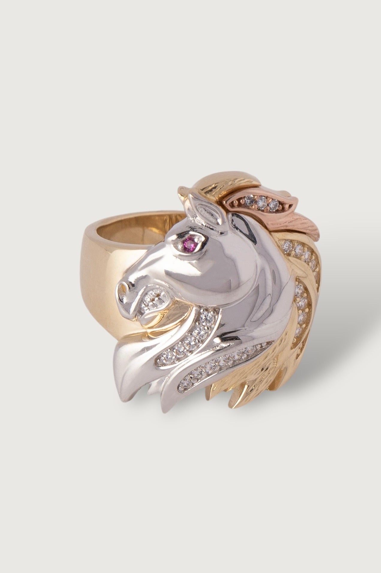 MAJESTIC EQUINE BAND RING