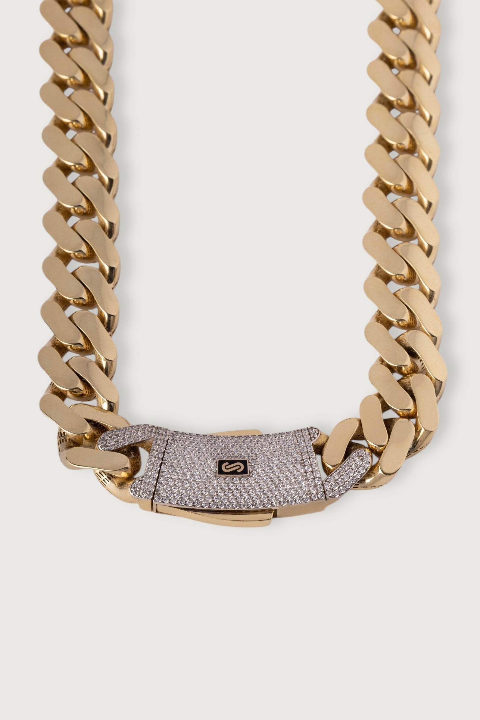 8mm 10k Monaco Cuban Classic Chain - 26"