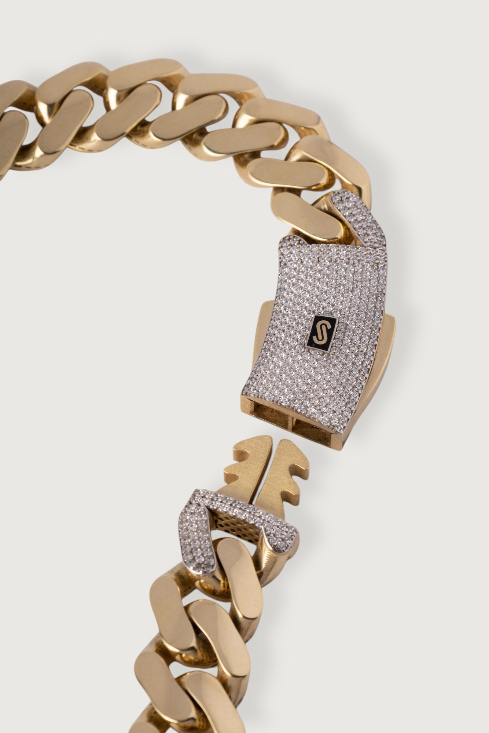 8mm 10k Monaco Cuban Classic Chain - 26"