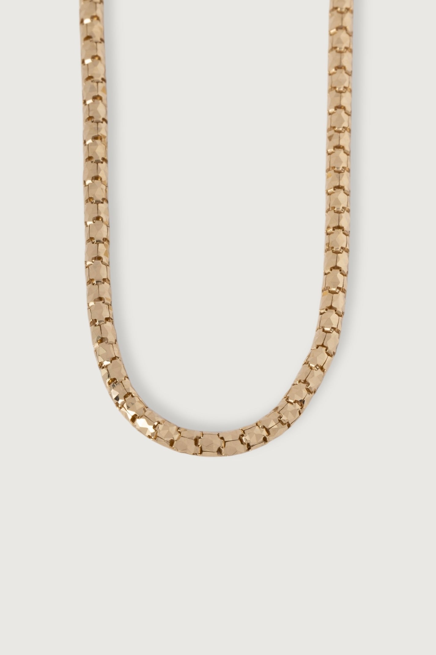 3MM COBRA CHAIN CHOKER - 18"
