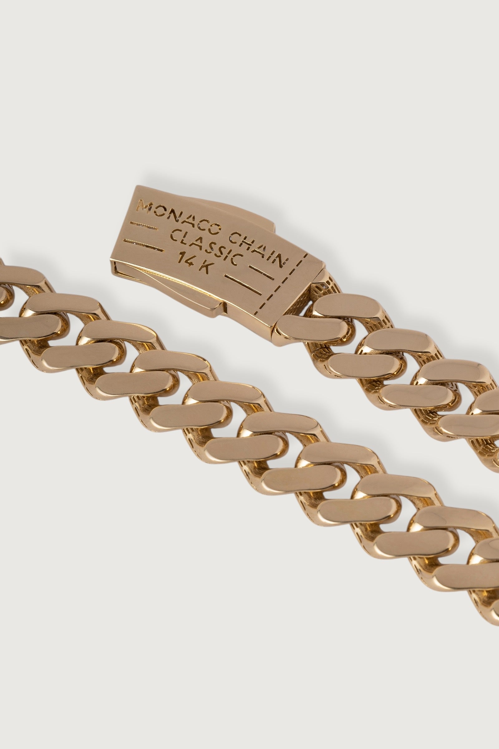 14K Monaco Classic Cuban Chain