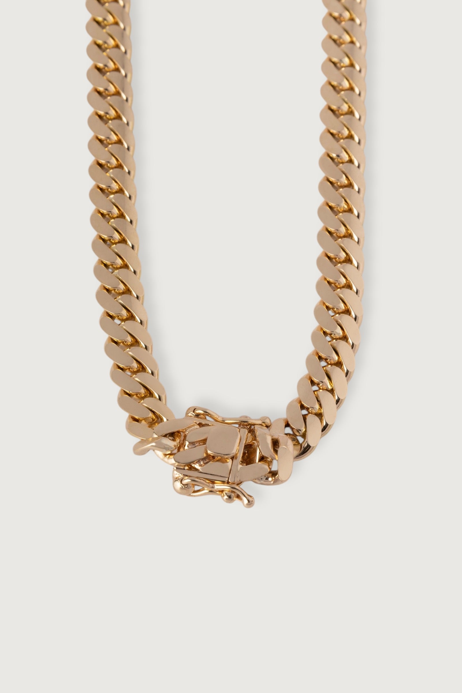 7MM SOLID MIAMI CUBAN LINK 10K - 24"