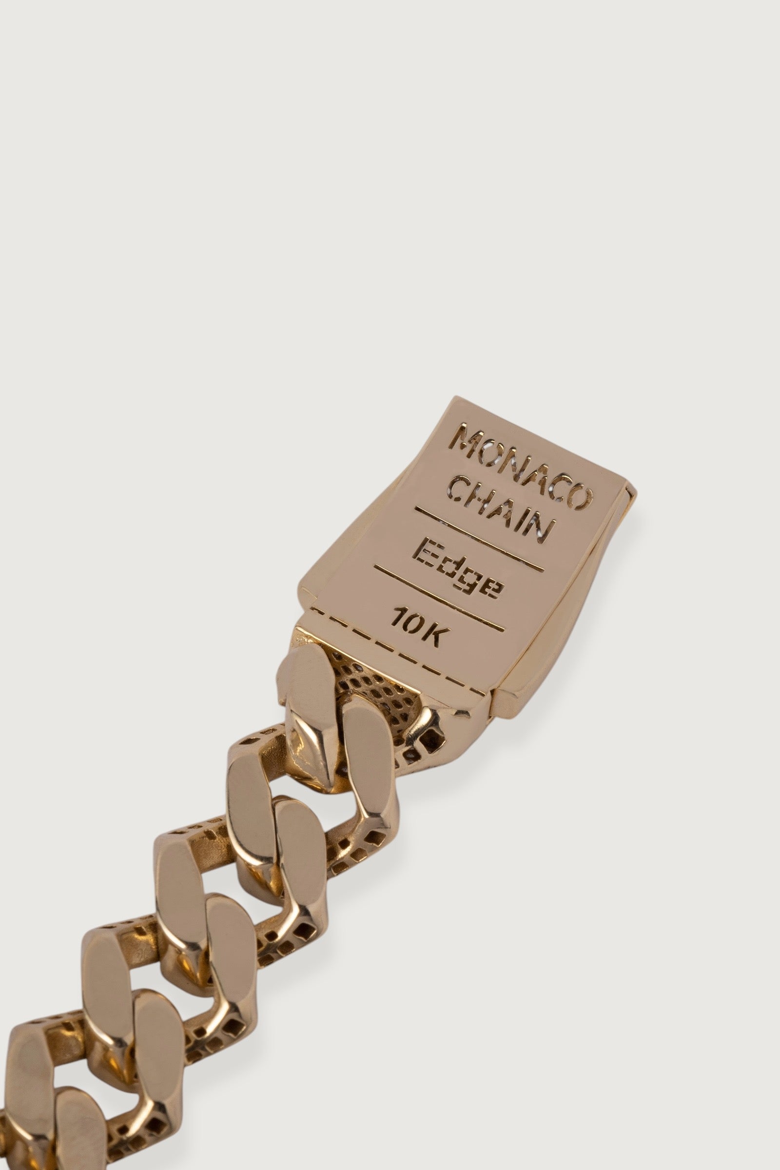 20mm Monaco Edge Cuban Bracelet - 8"