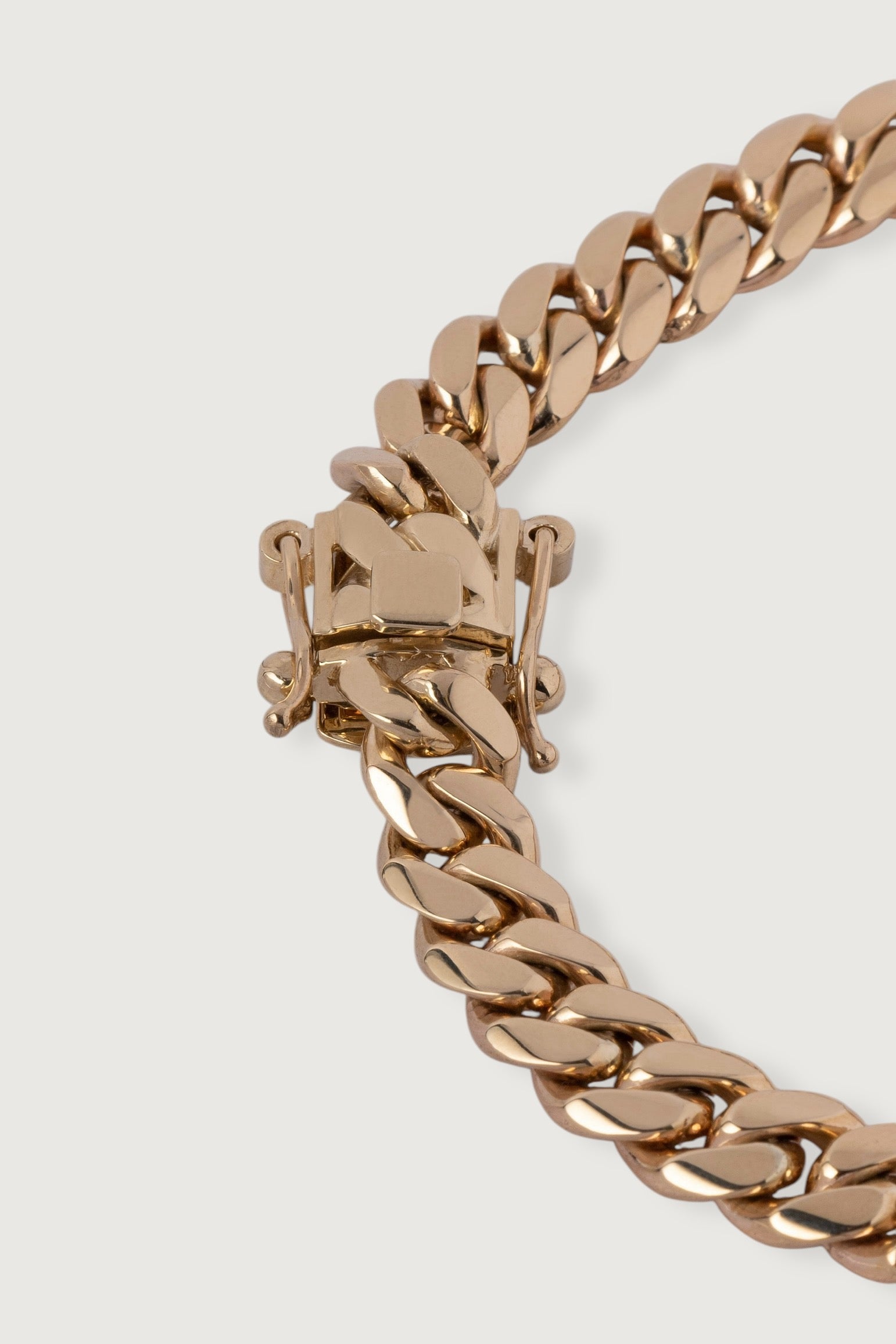 Miami Cuban Link Bracelet 9mm with Security Clasp