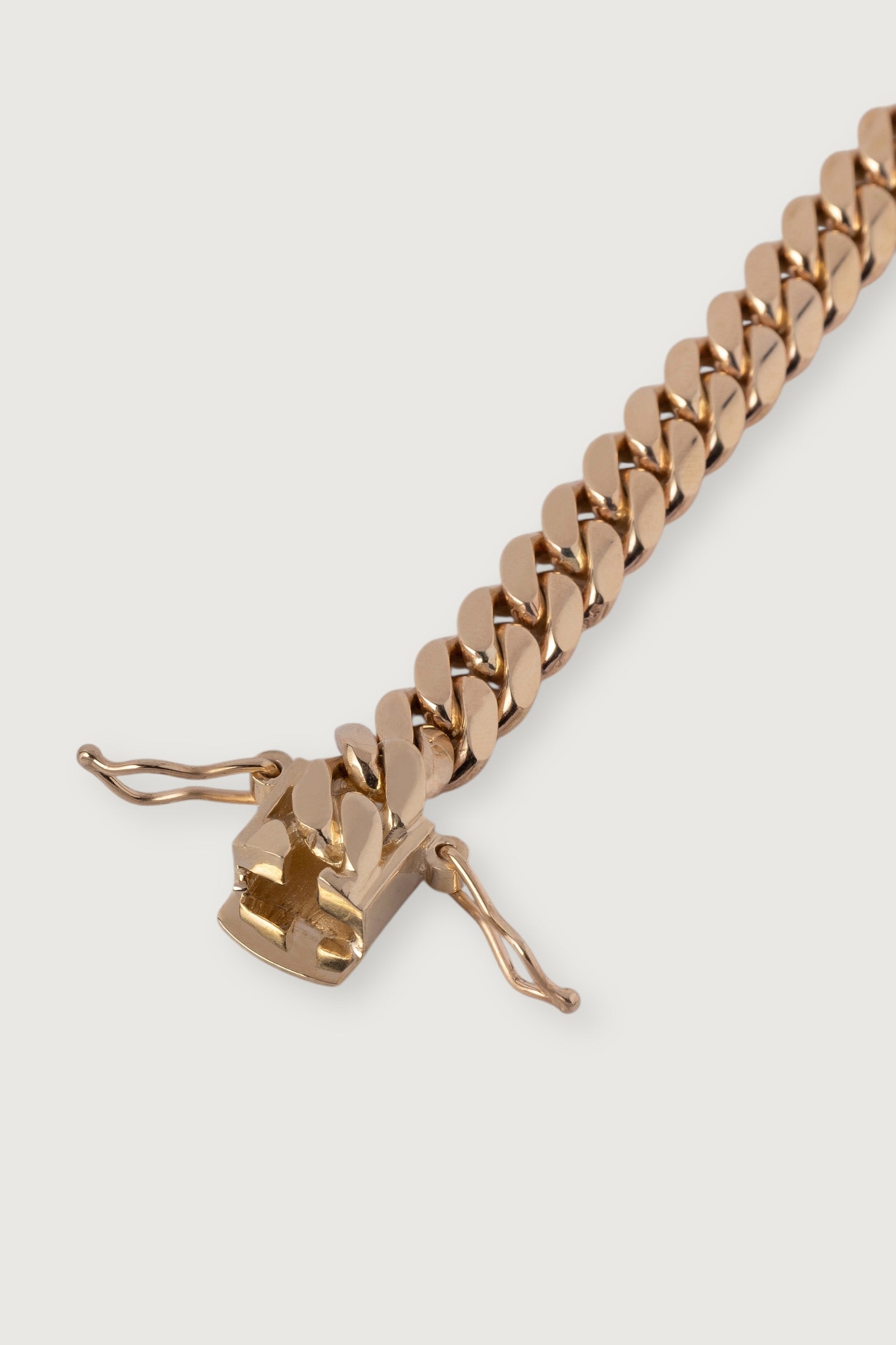 Miami Cuban Link Bracelet 9mm with Security Clasp