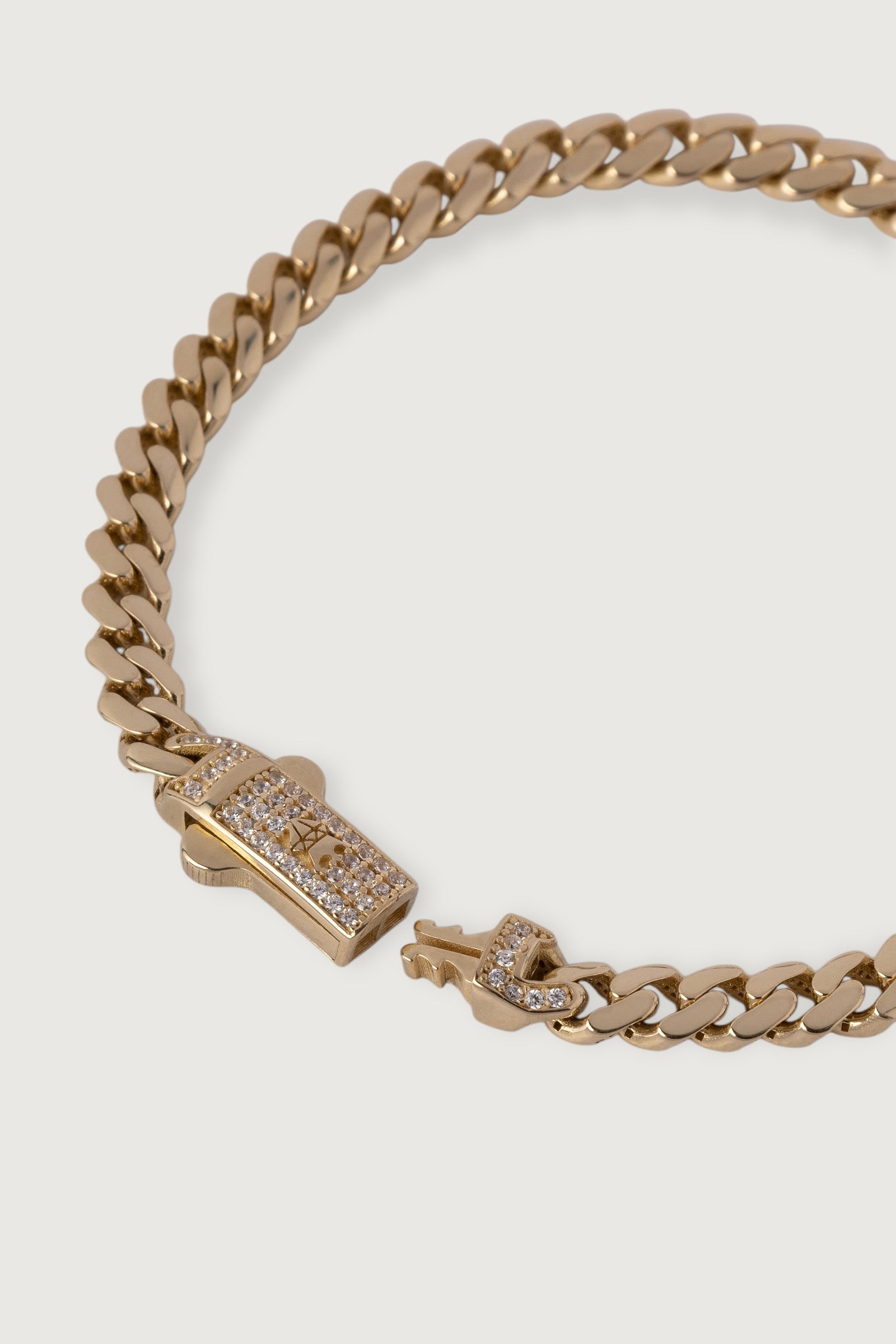 5.38mm Signature Clasp Miami Cuban Link Bracelet- 8"
