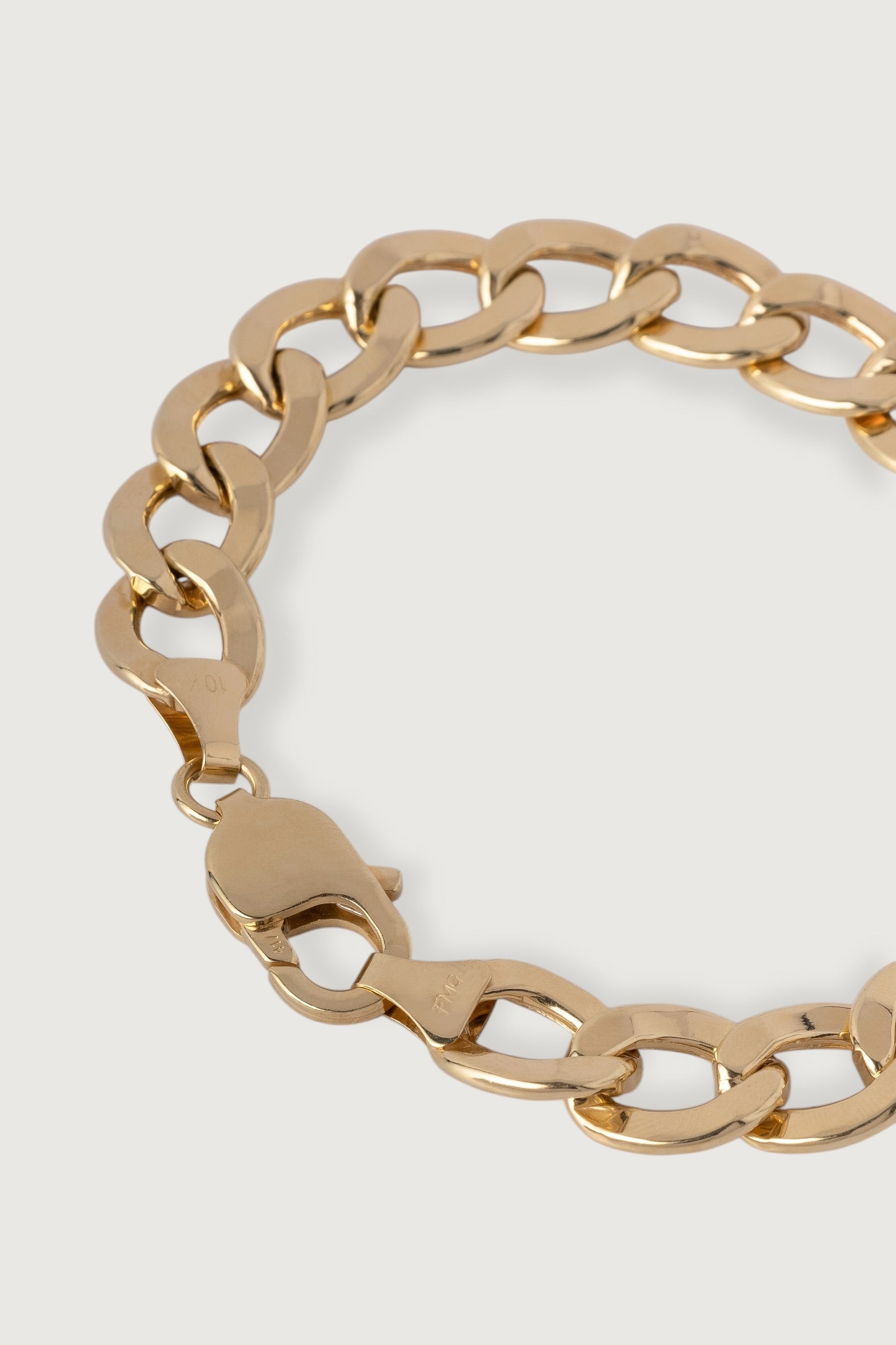 11mm Curb Cuban Bracelet - 8"