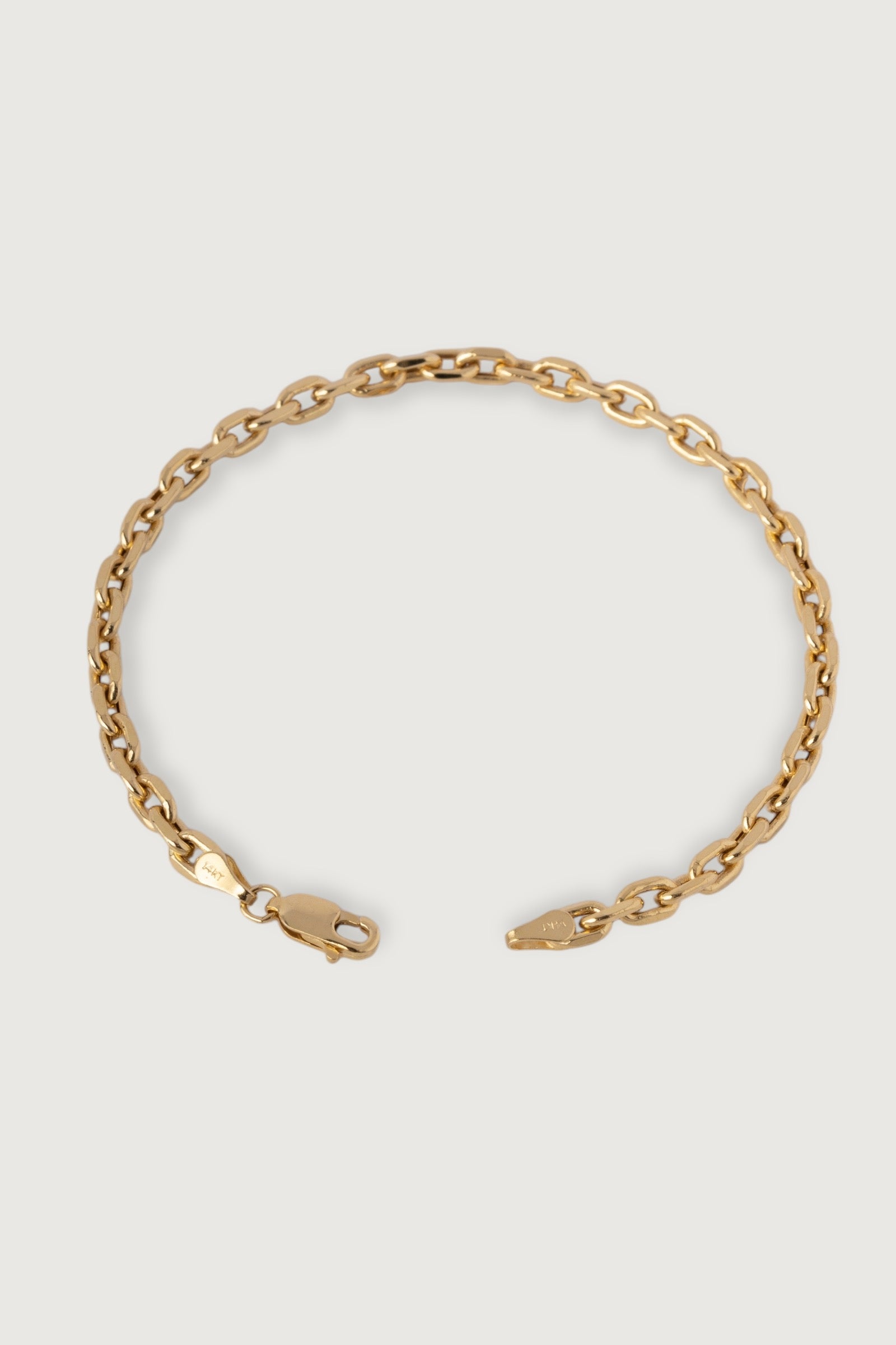 3mm Paper Clip Bracelet - 7.5"