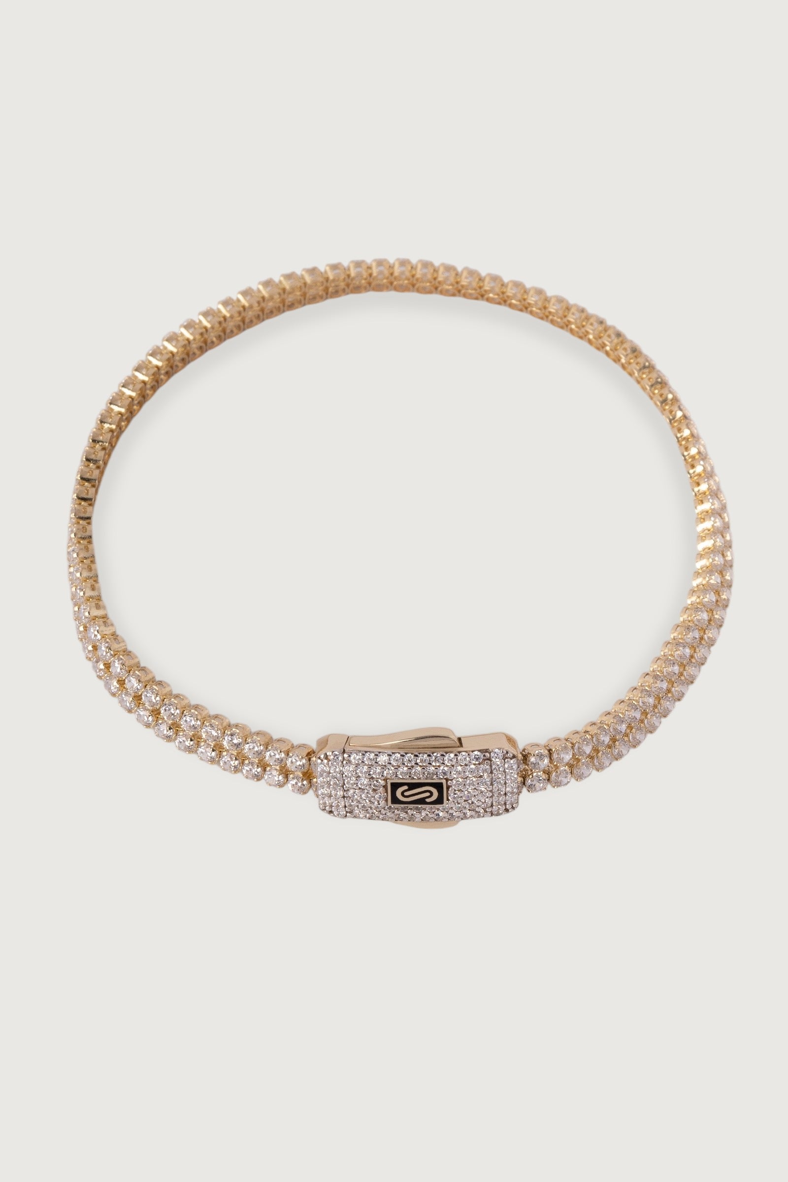4mm Monaco Tennis Bracelet - 7"