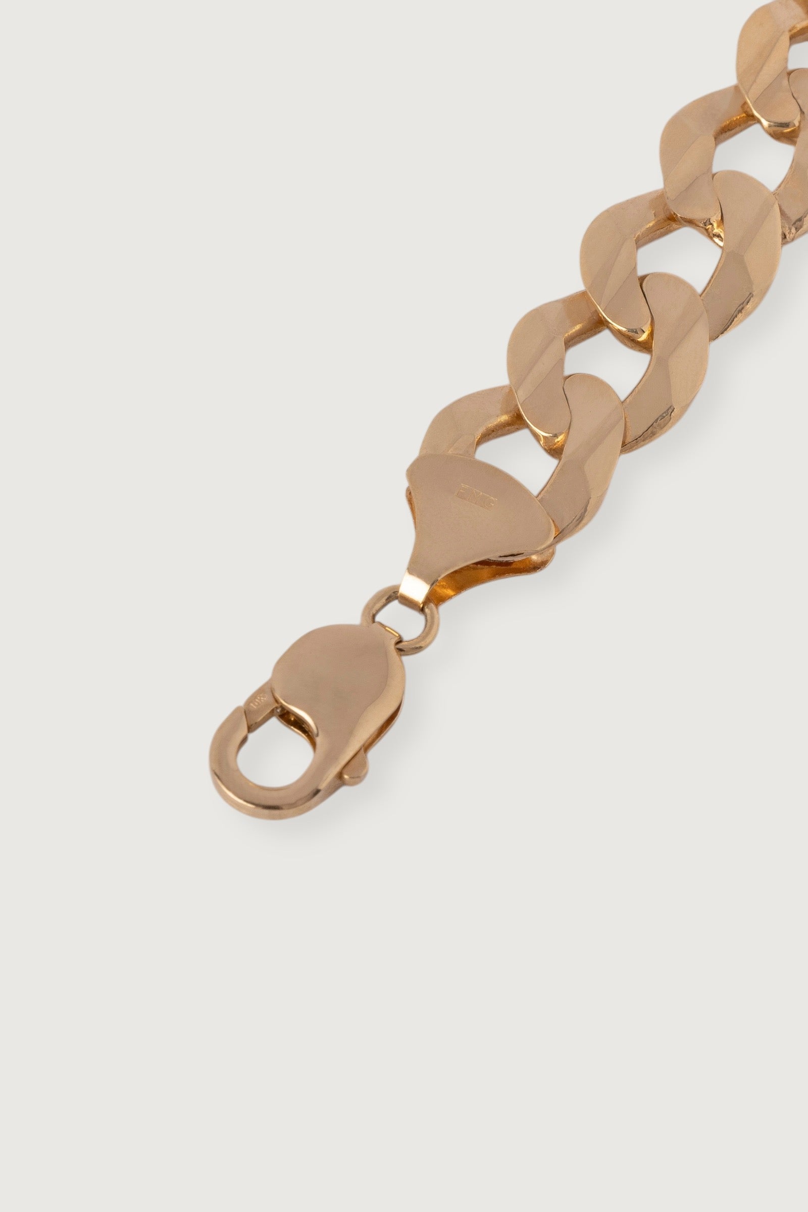 15MM CUSTOM PLATE CUBAN CURB BRACELET