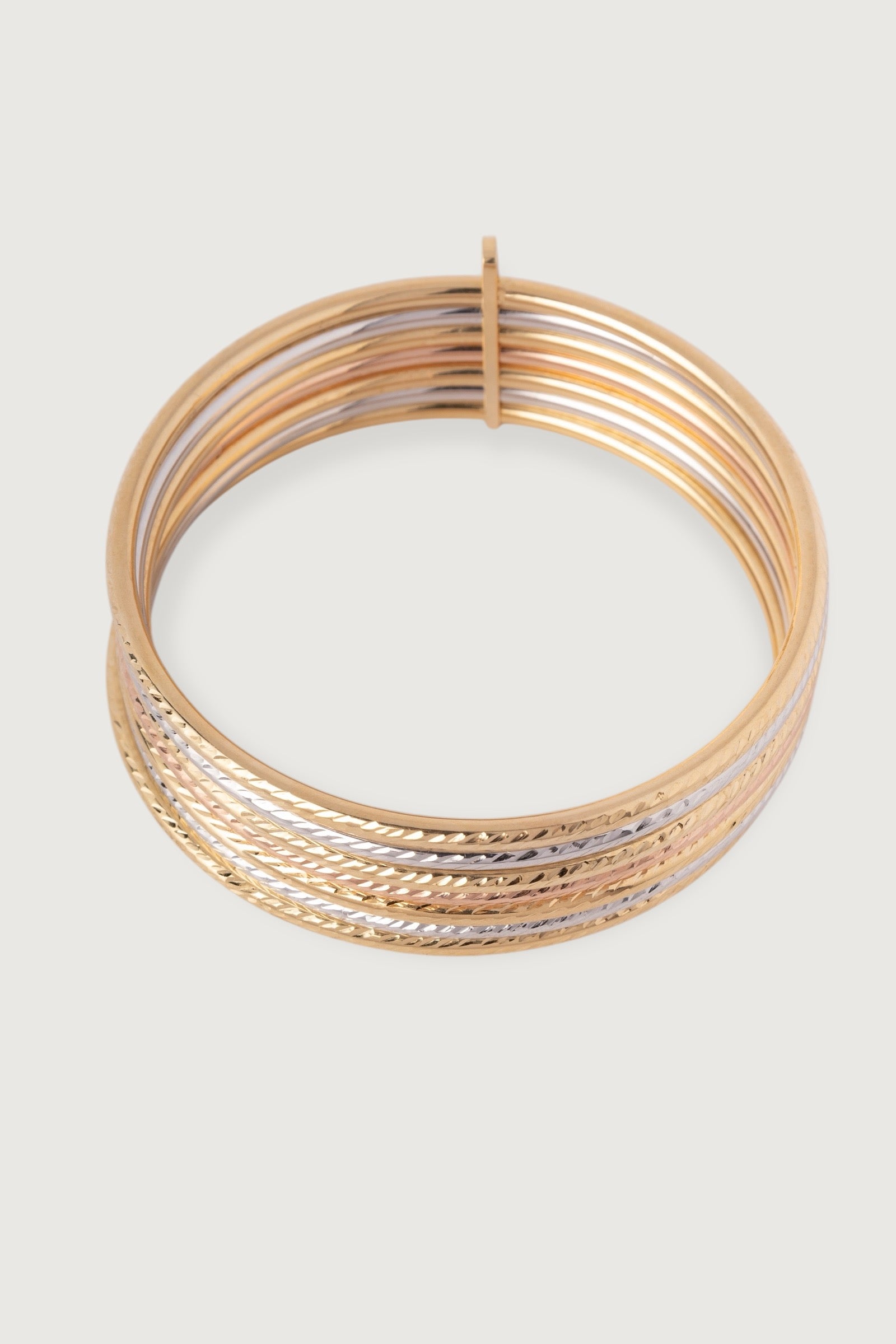 TRINITY STACKED BANGLE