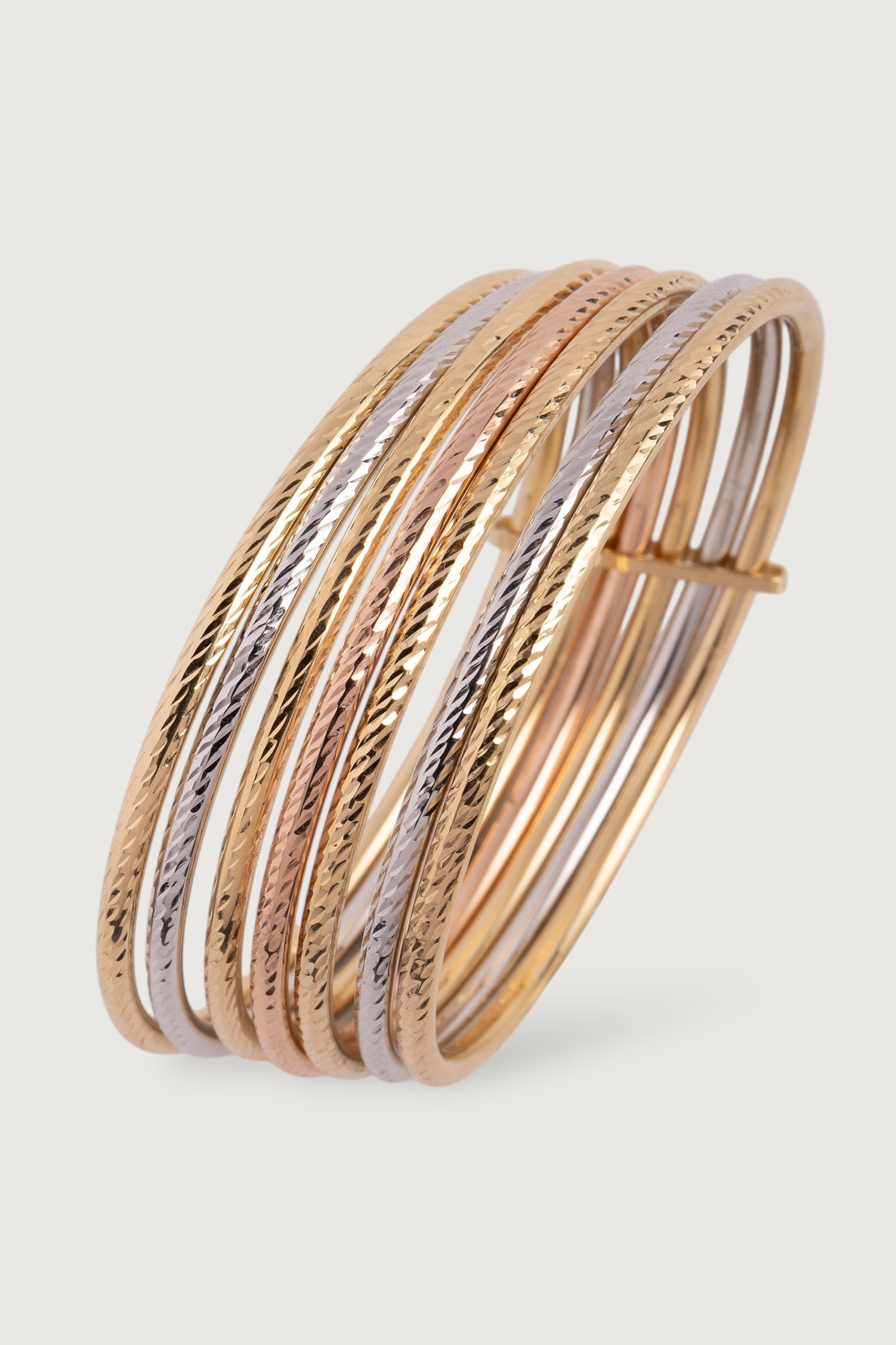 TRINITY STACKED BANGLE