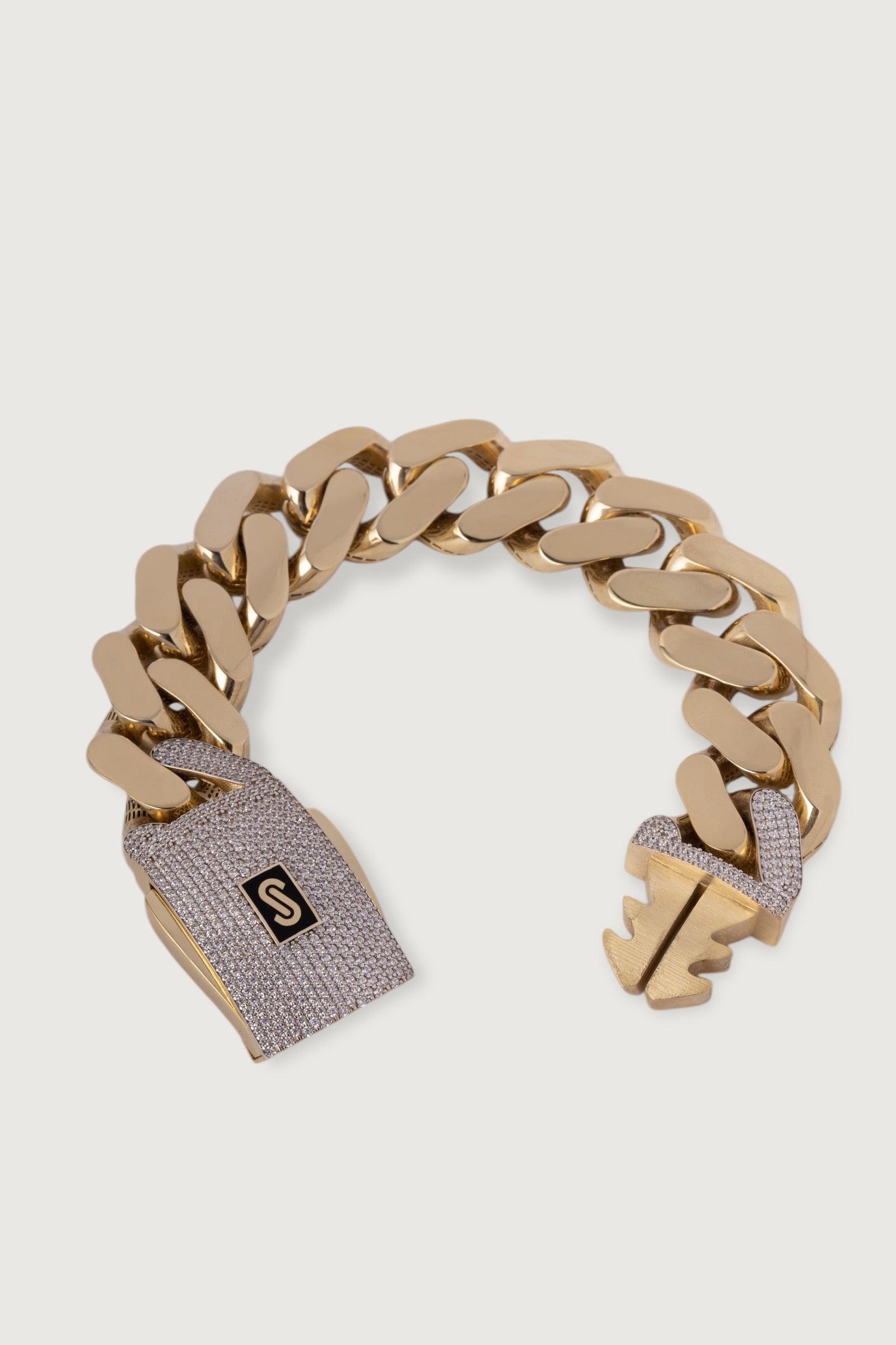 20MM MONACO CLASSIC CUBAN BRACELET - 8"