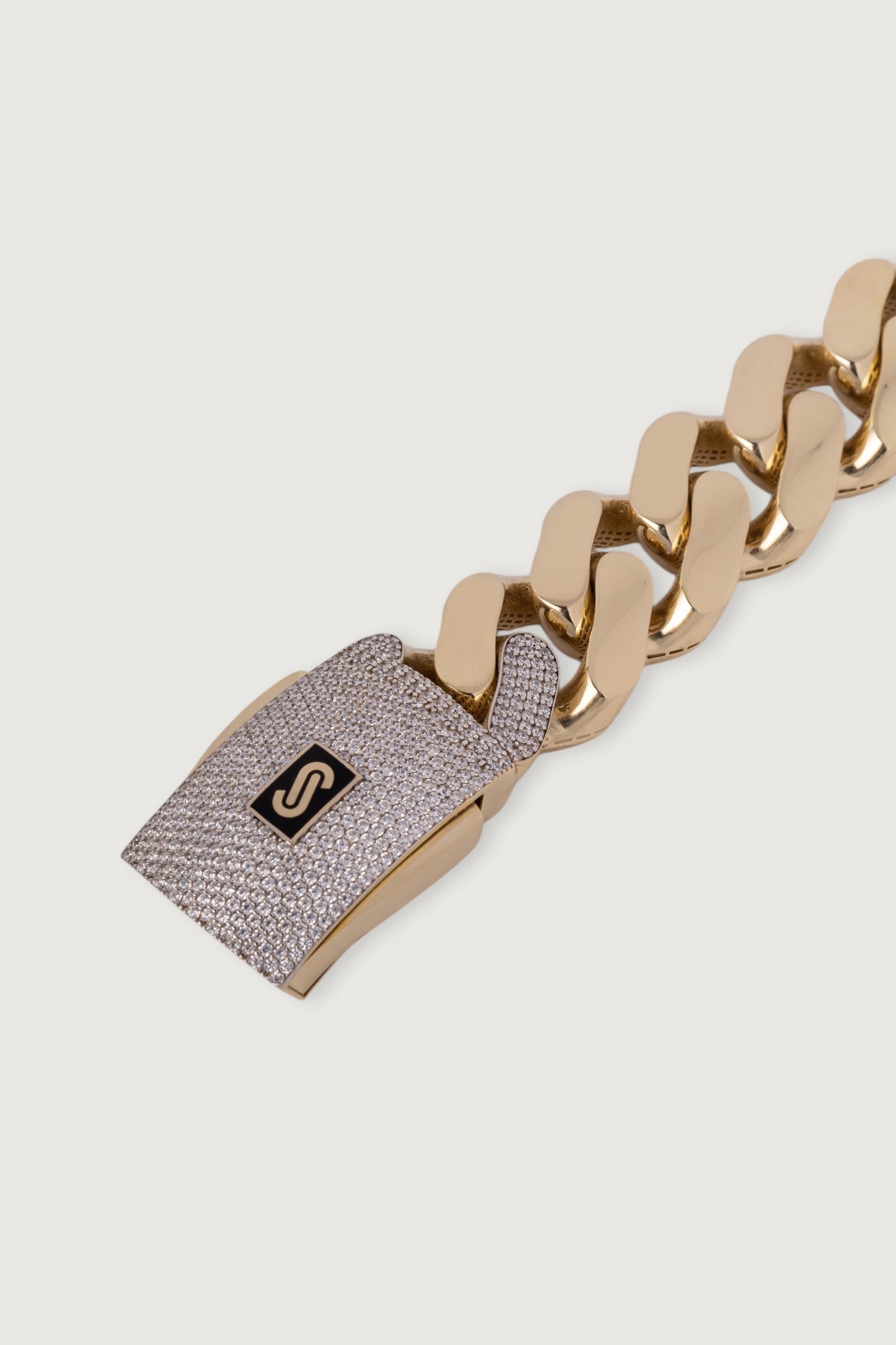 20MM MONACO CLASSIC CUBAN BRACELET - 8"