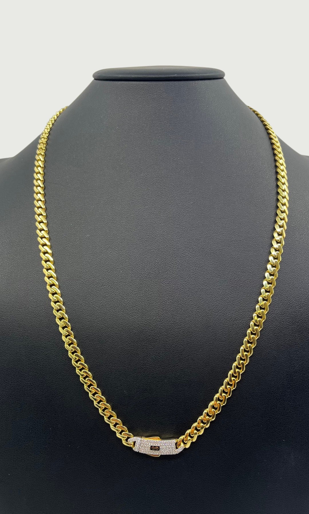 10k Monaco Cuban Classic Chain - 24"