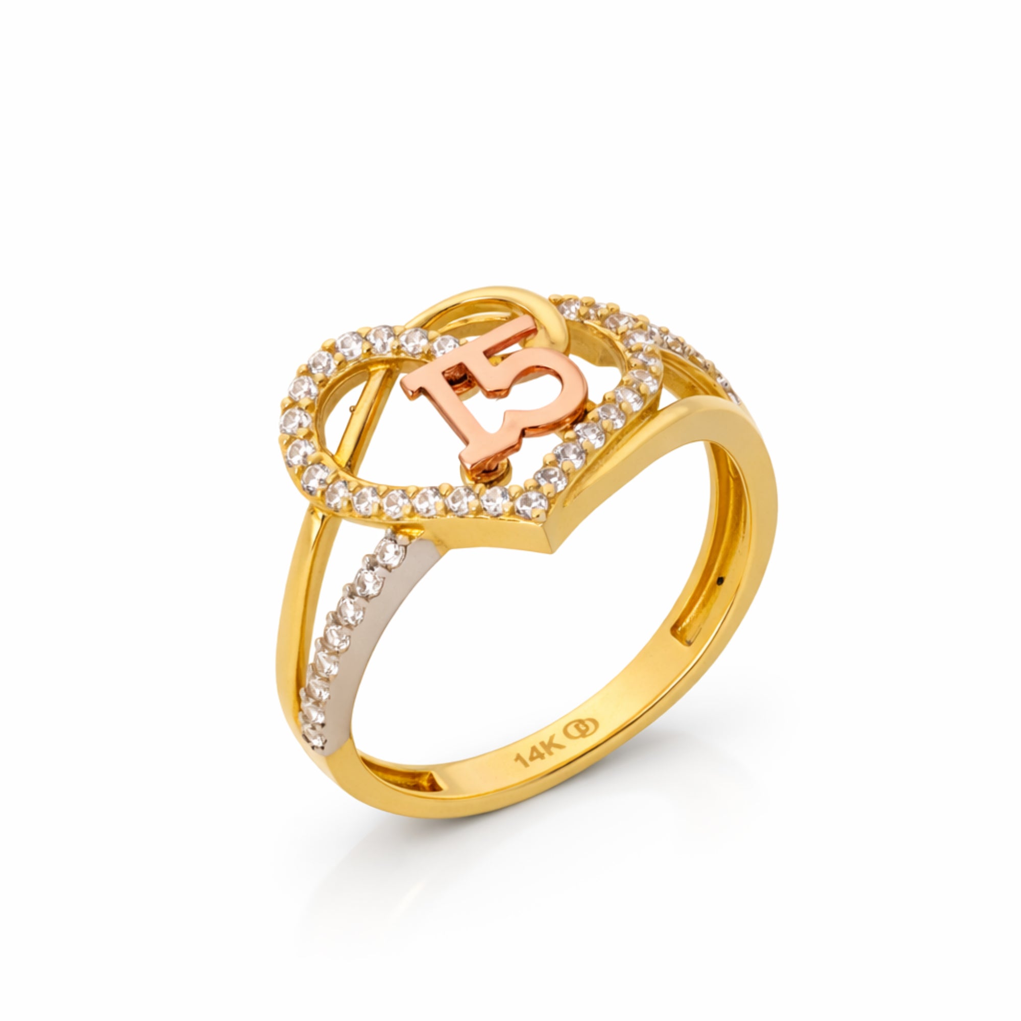 14K Yellow Gold 15 Years Old Women’s Ring