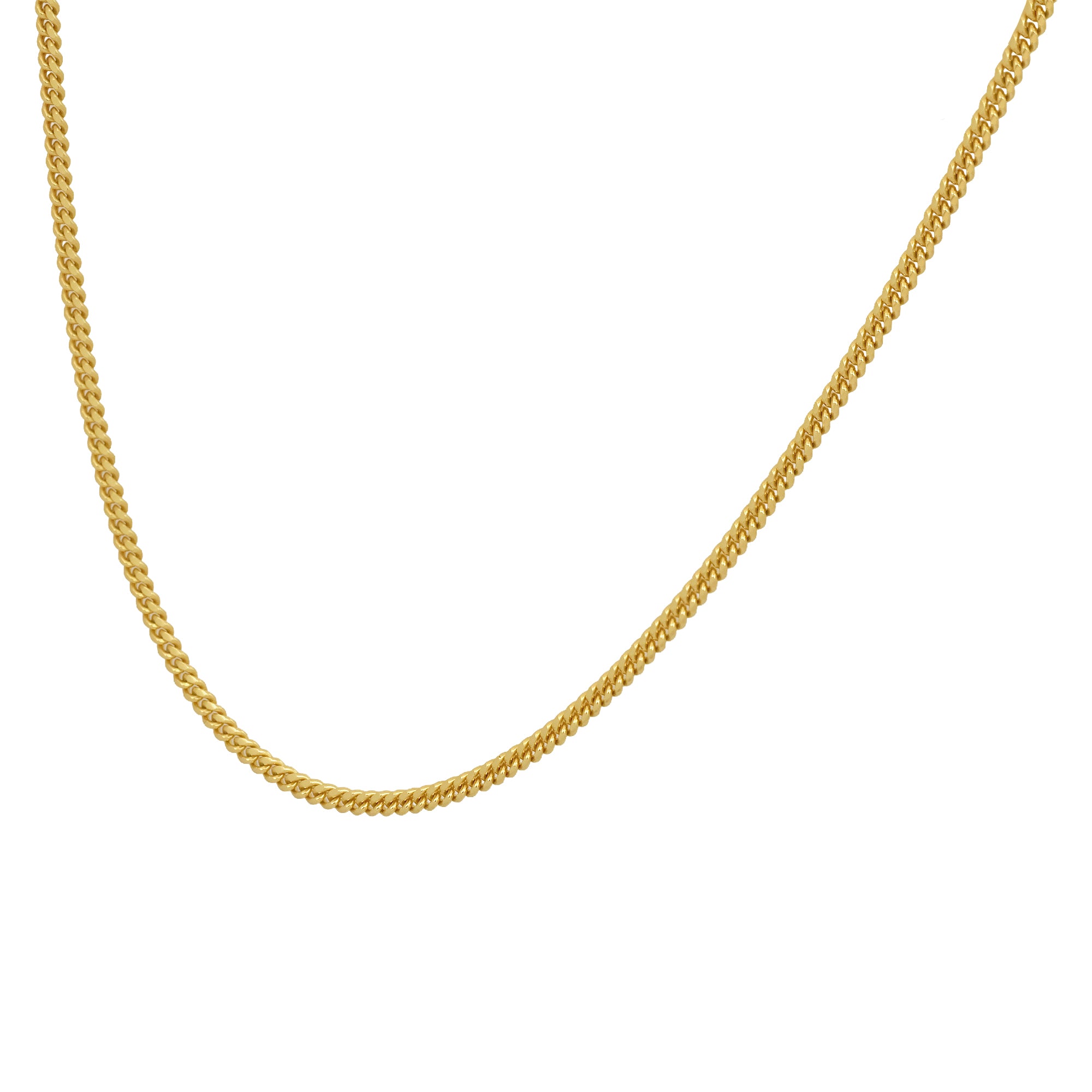 14K Yellow Gold Miami Cuban Link Chain