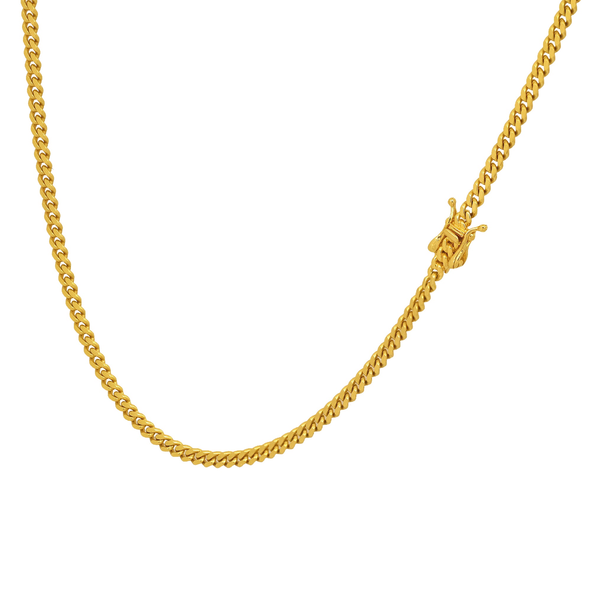 14K Yellow Gold Miami Cuban Link Chain