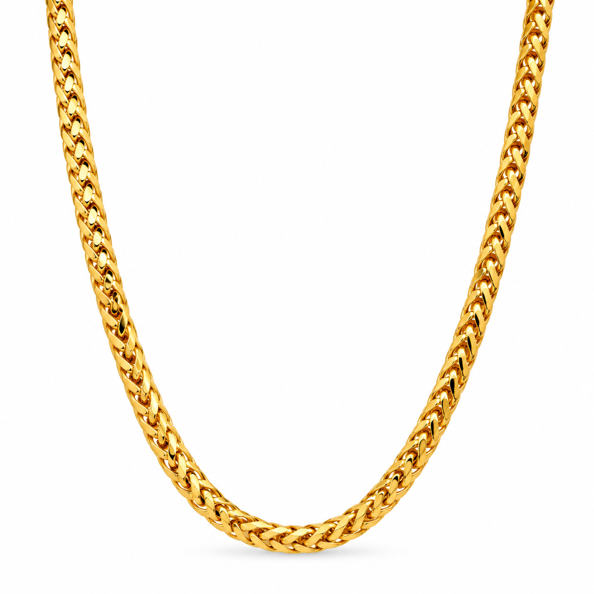14K Yellow Gold Franco Chain - 18'' x 3.2mm